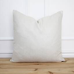 Neutral Shimmer Pillow Cover 20 X Designer Natural Linen Decorative 16 26 -- Daisy - thumbnail 1