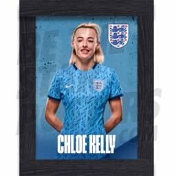 Lionesses Kelly 23/24 Away Headshot Poster - Officially Licensed Product A4/A3 Framed Options - thumbnail 2