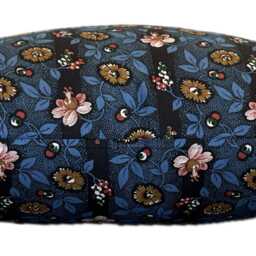 Schumacher La Rue Stripe Midnight Cushion Cover Pillow Double Sided - thumbnail 3