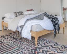 Platform - Turned Leg Option Wooden Bed Frame By Get Laid Beds - thumbnail 1