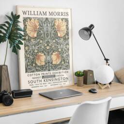 William Morris Print, Exhibition Poster, Vintage Wall Art, Textiles A1/A2/A3/A4 - thumbnail 3