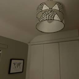 Handmade Hedgehog Drum Lampshade Scion Spike Kids Fabric - thumbnail 3