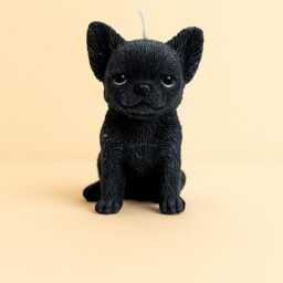 Handcrafted Soy Wax Chihuahua Candle Dog Lover Gift - thumbnail 3