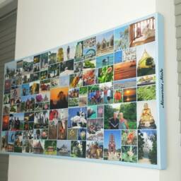 Custom Photo Collage Canvas - Personalized Travel & Family Memories - thumbnail 2