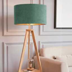 New High Quality Drum Shape Duck Egg Velvet Lamp Shade Pendant Light Suitable For All Lamps Sizes Shapes Available - thumbnail 2