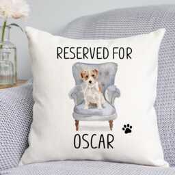 Jack Russell Cushion - Dog Related Gift Reserved For Dog Cushion Gift