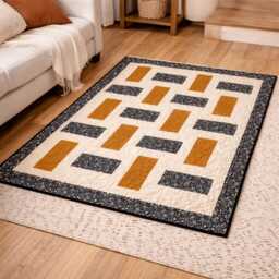 Modern Minimalist Throw Quilt Pattern - Beginner Friendly - PDF Pattern, 58x70In - thumbnail 2