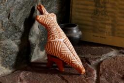 Handmade Mother Goddess Venus Figurine - Ancient Cucuteni Ceramic Sculpture Fertility Symbol Neolithic Art Decor - thumbnail 1