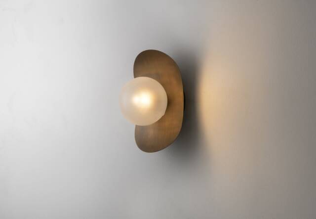 Blackened Brass Wall Lighting - Lamp Vanity Light Fixture, Sconce, Lamp, , Small - image 1