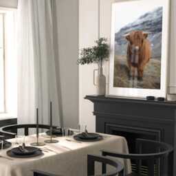 Highlands Cows Scotland Set Of 3 Prints, Scotland Nature Art Print, Scottish Themed Art, Photography Travel Print, Home Decor Poster - thumbnail 3