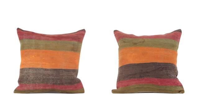 Set Of 2 Pcs, Kilim Pillow Cover, Vintage Pillow, 21.65 - image 1