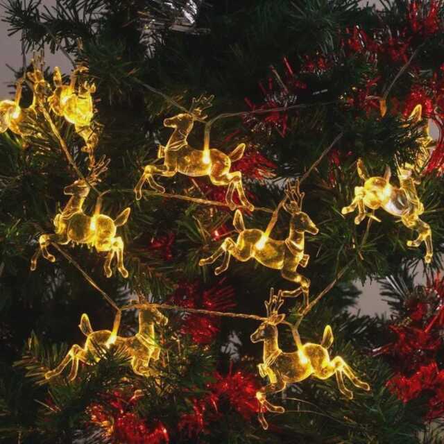1Pc Led Ghost Hand String Lights, Battery Powered Halloween Decor, Mummy Fairy Lights For Garden, Indoor & Outdoor - image 1