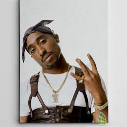 Tupac 2Pac Canvas Art Print Wall Framed Picture Music Decor Ready To Hang -C544 - thumbnail 2