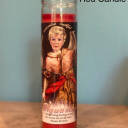 Aquarius Elaine Stritch Guardian Angel Prayer Candle - thumbnail 3
