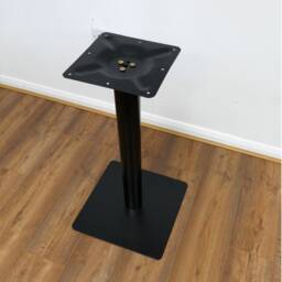 Black Steel Coffee Table Stand 28-Inch Metal Legs