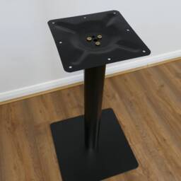 Black Steel Coffee Table Stand 28-Inch Metal Legs - thumbnail 3