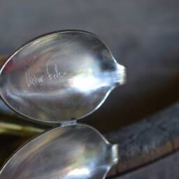 Spoon Duck Silverware Sculpture Silverplated Handmade - Art Beats - thumbnail 4