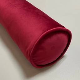 Custom Color Bolster Pillows With Piping Long Velvet Bolster Pillow Cover Insert Sizes - thumbnail 2