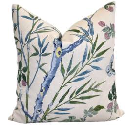 Thibaut Claire Sojourn Collection Green & Blue Double Sided Cushion Cover Pillow Cover - thumbnail 2