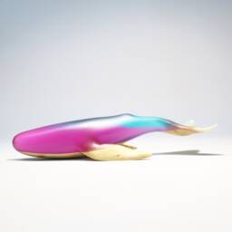 Duo Whale Sculpture - 24 - thumbnail 2