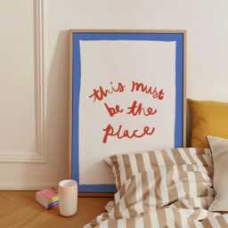 This Must Be The Place Print, Illustration Wall Art, Typography Poster, Colourful Hand Drawn Kitchen Prints, Retro Wall, Unframed - thumbnail 2