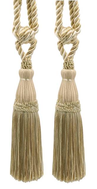 "D??copro Tassel Tieback, Length 8 1/2"" - 21.5cm, Spread 30" - image 1