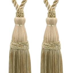 "D??copro Tassel Tieback, Length 8 1/2"" - 21.5cm, Spread 30" - thumbnail 2