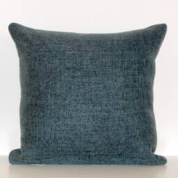 Wattle Design Linen/Cotton Cushion Cover With Ocean Linen Blend Reverse, Australian Botanical - thumbnail 3