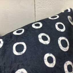 Handwoven Silk Ikat Lumbar Pillow Cover, Decorative Accent - 12x20 - thumbnail 2