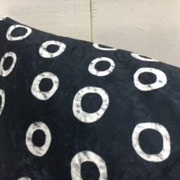 Handwoven Silk Ikat Lumbar Pillow Cover, Decorative Accent - 12x20 - thumbnail 3