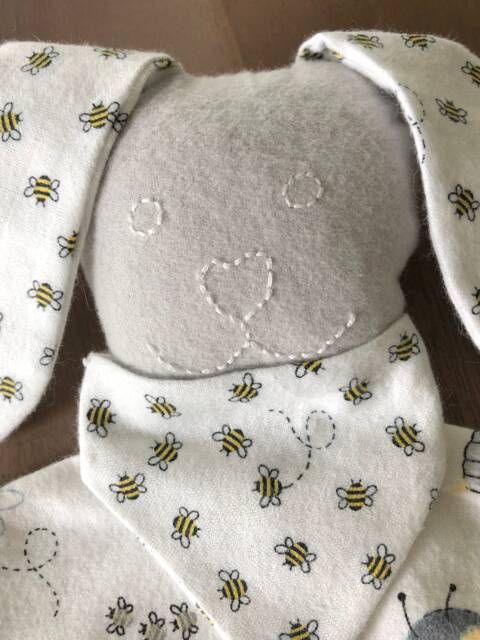 Baby Blanket/Cuddle Cloth/Lovie/Thumb Sucking Blanket - image 1