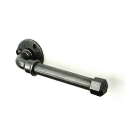 Simple Toilet Paper Holder - Small Model in An Industrial Style Made From Plumbing Pipes - thumbnail 4