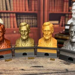 Charles Darwin Talking Bust - Press The Button For A Fun Quote Or Fact Collectible Toy Figurine Novelty Gift Video in Description - thumbnail 4