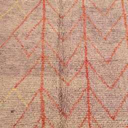 Moroccan Boujaad Rug 5x9 Ft - Vintage Berber Handmade Wool Area Boho Carpet Bohemian - thumbnail 3