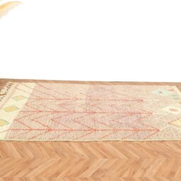 Moroccan Boujaad Rug 5x9 Ft - Vintage Berber Handmade Wool Area Boho Carpet Bohemian - thumbnail 2