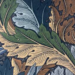 William Morris Acanthus Slate Blue & Thyme Cushion Cover Pillow Home Interior Deco - thumbnail 4