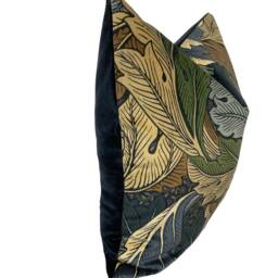 William Morris Acanthus Slate Blue & Thyme Cushion Cover Pillow Home Interior Deco - thumbnail 3
