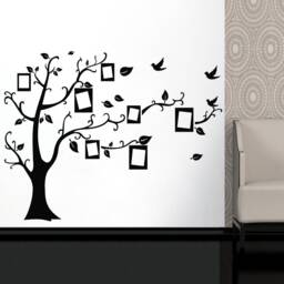 Tree Branch Wall Decal Removable Vinyl Sticker, Home Decor T417 - thumbnail 1