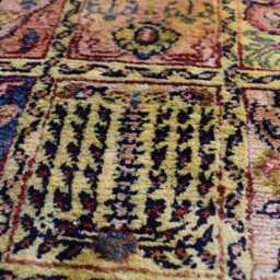 Handmade Silk Bakhtiari Rug 4.11 X 3.3 Ft, Persian Carpet - thumbnail 4