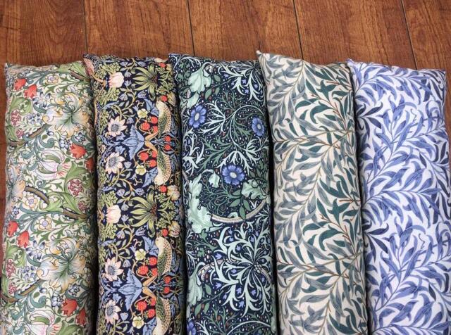 Handmade William Morris Draught Excluder, Heavy Pebble-Filled, Made To Order - image 1