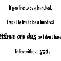Vwaq If You Live To Be A Hundred Winnie The Pooh Vinyl Wall Quotes Decal - thumbnail 2
