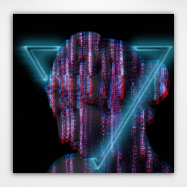 ?????????????????????????????? - Vaporwave Aesthetic Room Decor Wall Art Canvas Digital Print Large Post-Modern Home Interior Design Art-Work With Hangers - image 1