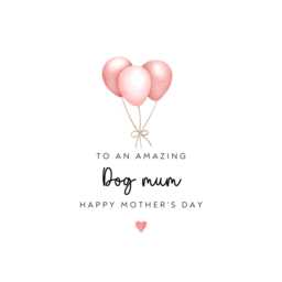 Dog Mum Mother's Day Candle Gift Keepsake Print Mother - thumbnail 4