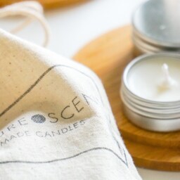 Handmade Unscented Soy Wax Tealights Plastic-Free Candle Gifts - thumbnail 2