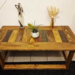 Handmade Wooden Coffee Table/Large - thumbnail 3
