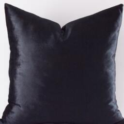 Velvet Pillow Cover Gold, Silver, Black Decorative Throw - thumbnail 3