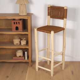 80cm High Chair Made Of Wood & Nylon - thumbnail 1