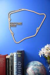 Castle Combe Race Circuit - Wall Art. Perfect For Motor Racing Fanatics. British Circuit - thumbnail 1