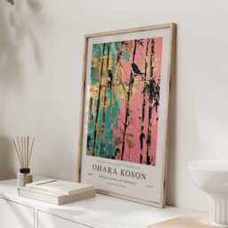 Ohara Koson, Koson Poster, Print, Japanese Wall Art, Japandi, Japandi Art - thumbnail 3