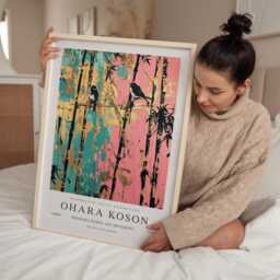Ohara Koson, Koson Poster, Print, Japanese Wall Art, Japandi, Japandi Art - thumbnail 2